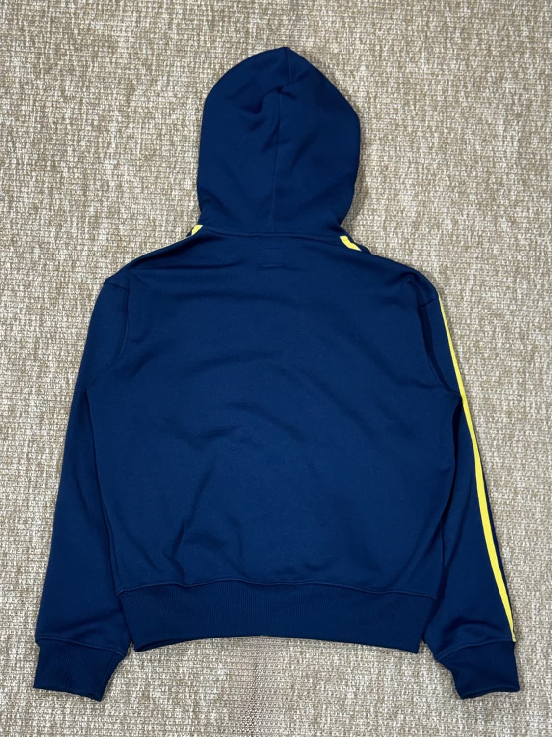 아디다스 네이비 옐로우 후드집업 상품이미지3