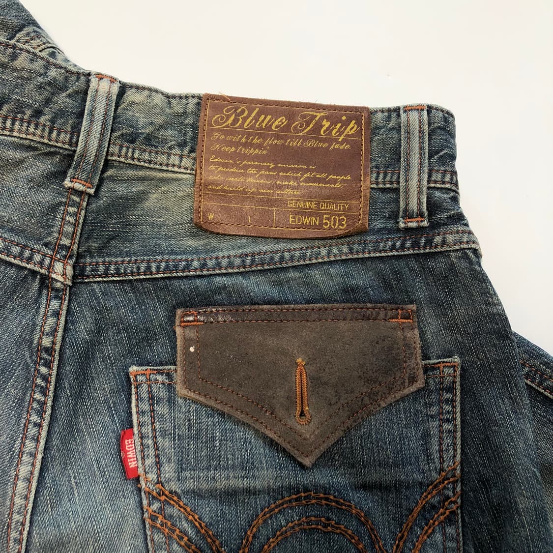 에드윈 재팬 503 웨스턴 데님팬츠 상품이미지8