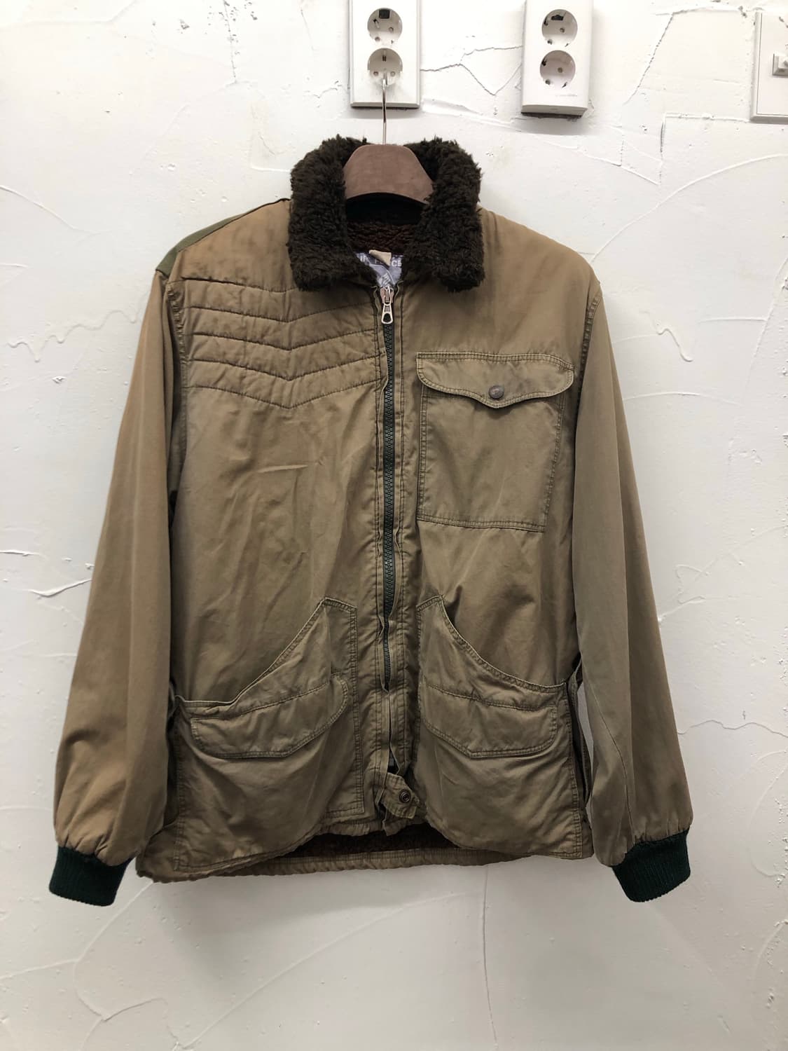 80s 미공군 플라이트 시어링 자켓 상품이미지1