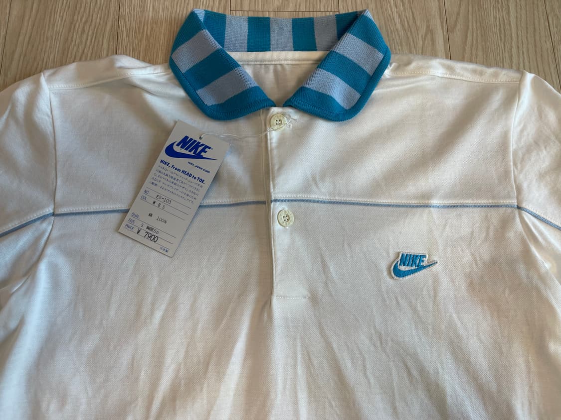 나이키 80s 올드 폴로 피케 티셔츠 NIKE OLD 1984 6번 상품이미지2