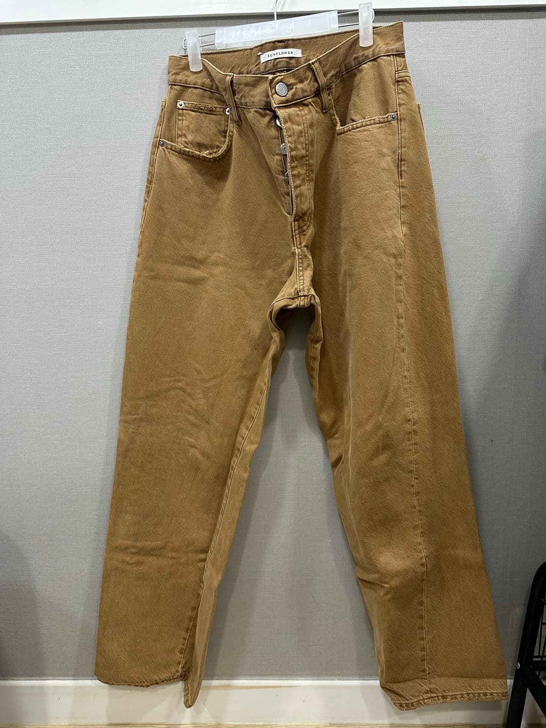 Sunflower-wide twist denim 상품이미지1