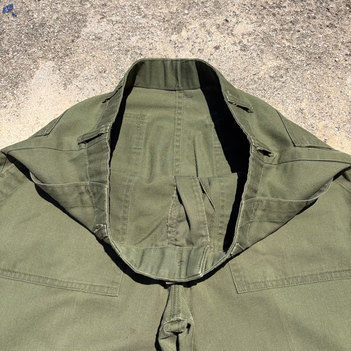 70s-80s US ARMY OG-507 퍼티그 팬츠 32 상품이미지6