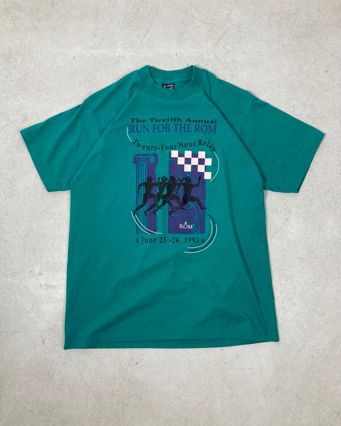 90s Single Stitched Tee (teal) 상품이미지1