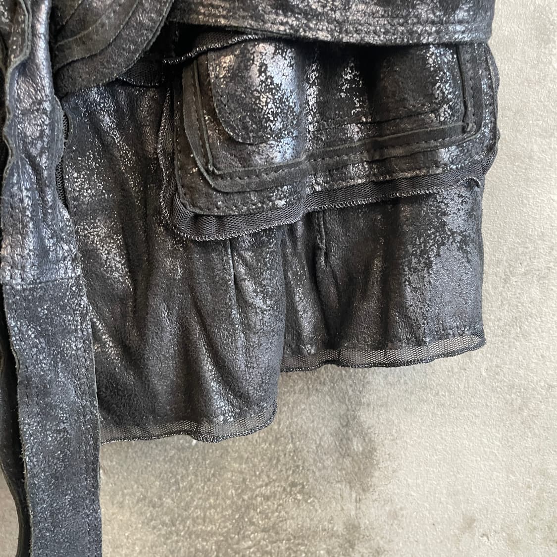 고트스킨 밀리터리 오피서 베스트 상품이미지7