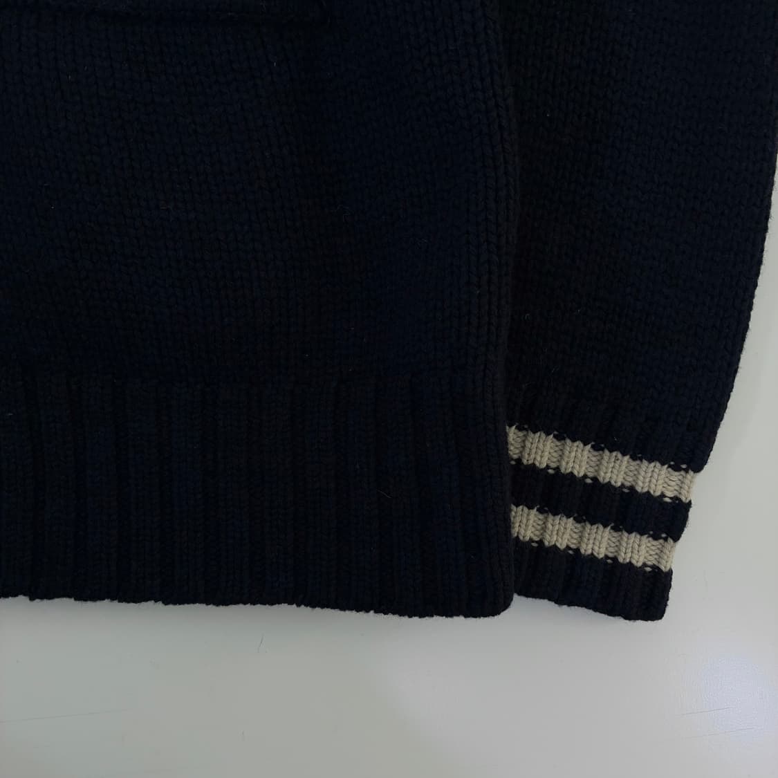 Lacoste  라코스테 더블포켓 숄카라 울니트 가디건  상품이미지4