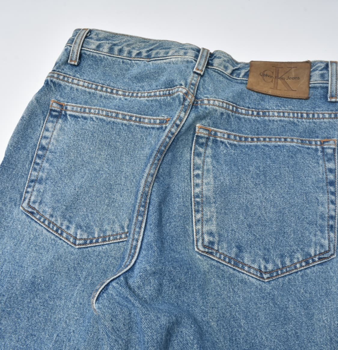 90S 캘빈클라인 와이드 데이퍼드핏 청바지 데님팬츠 31  N0775 상품이미지7