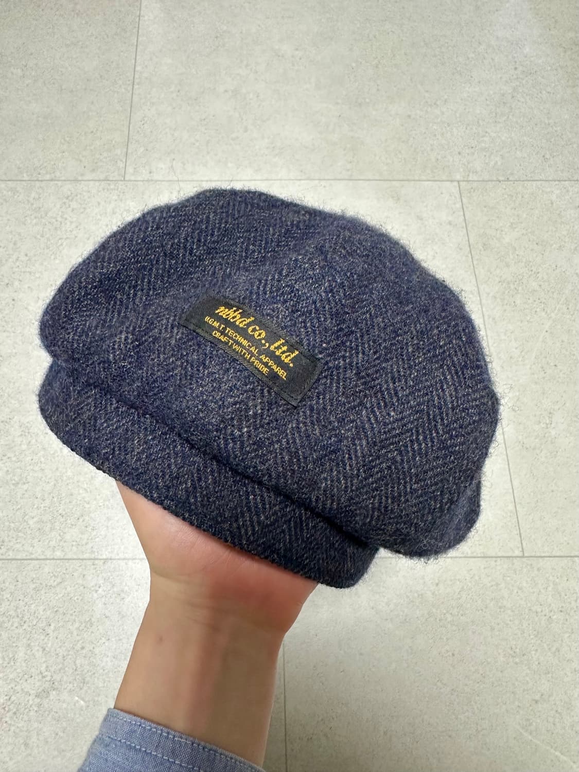 네이버후드 실버 쉘콘초 뉴스보이 캡 / 개츠비캡 상품이미지6