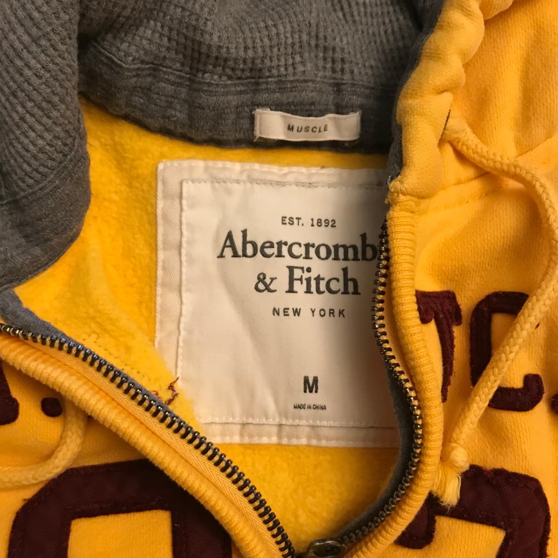 Abercrombie 아베크롬비 기모 후드집업 상품이미지4