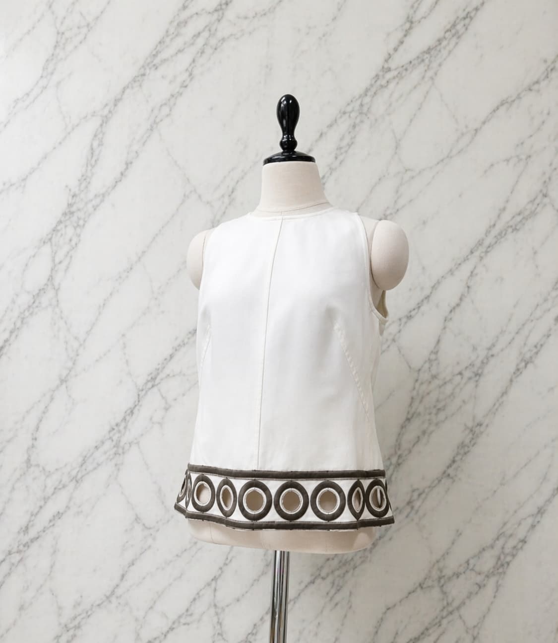 아크리스 민소매 팬츠 린넨 셋업 세트 / AKRIS / 66 상품이미지6