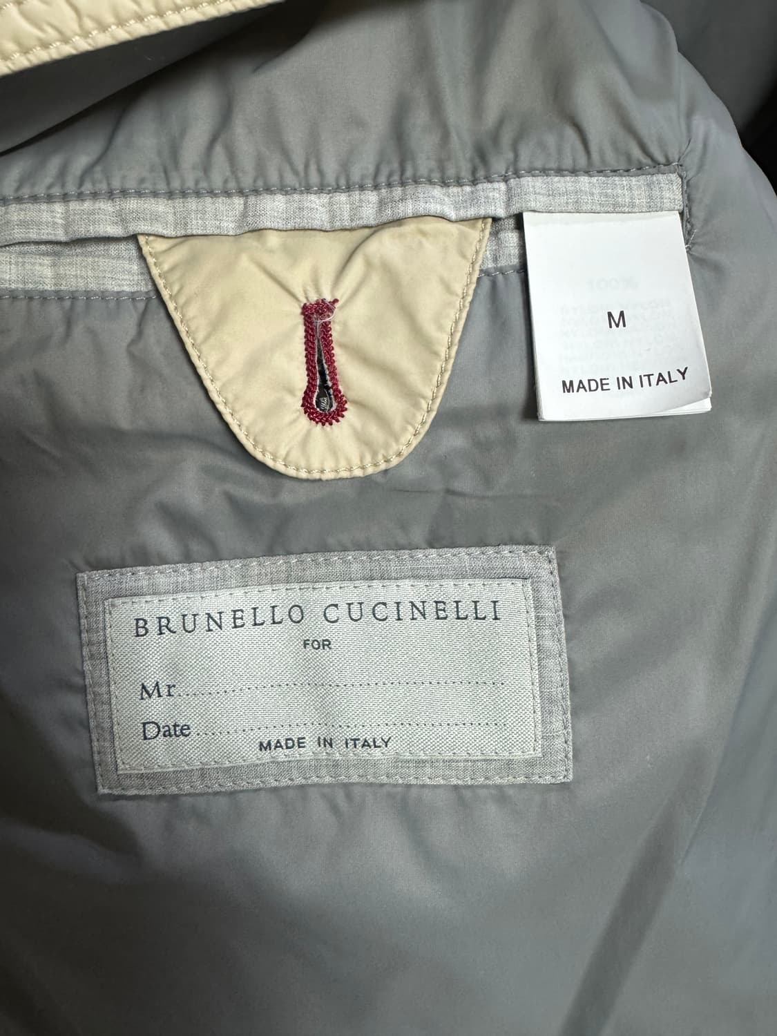브루넬로 쿠치넬리 구스 패딩 새상품 M 상품이미지5