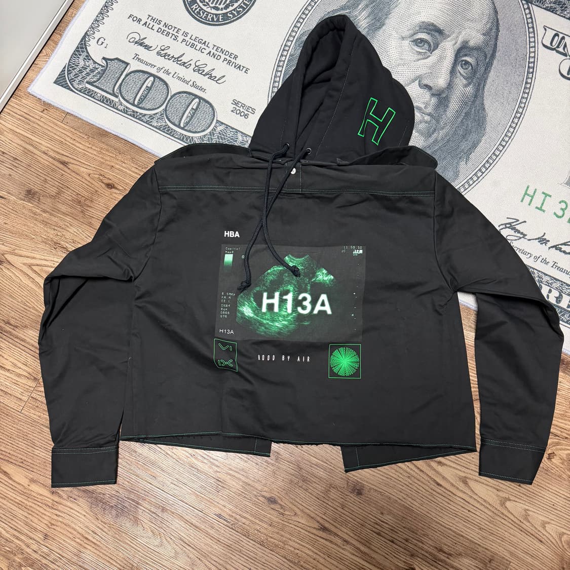 (xl)후드바이에어 트러커 재킷 상품이미지3