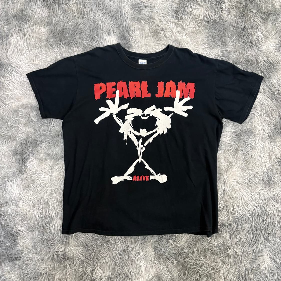 빈티지 Pearl Jam 펄잼 Alive 포스트잇 티셔츠 상품이미지2