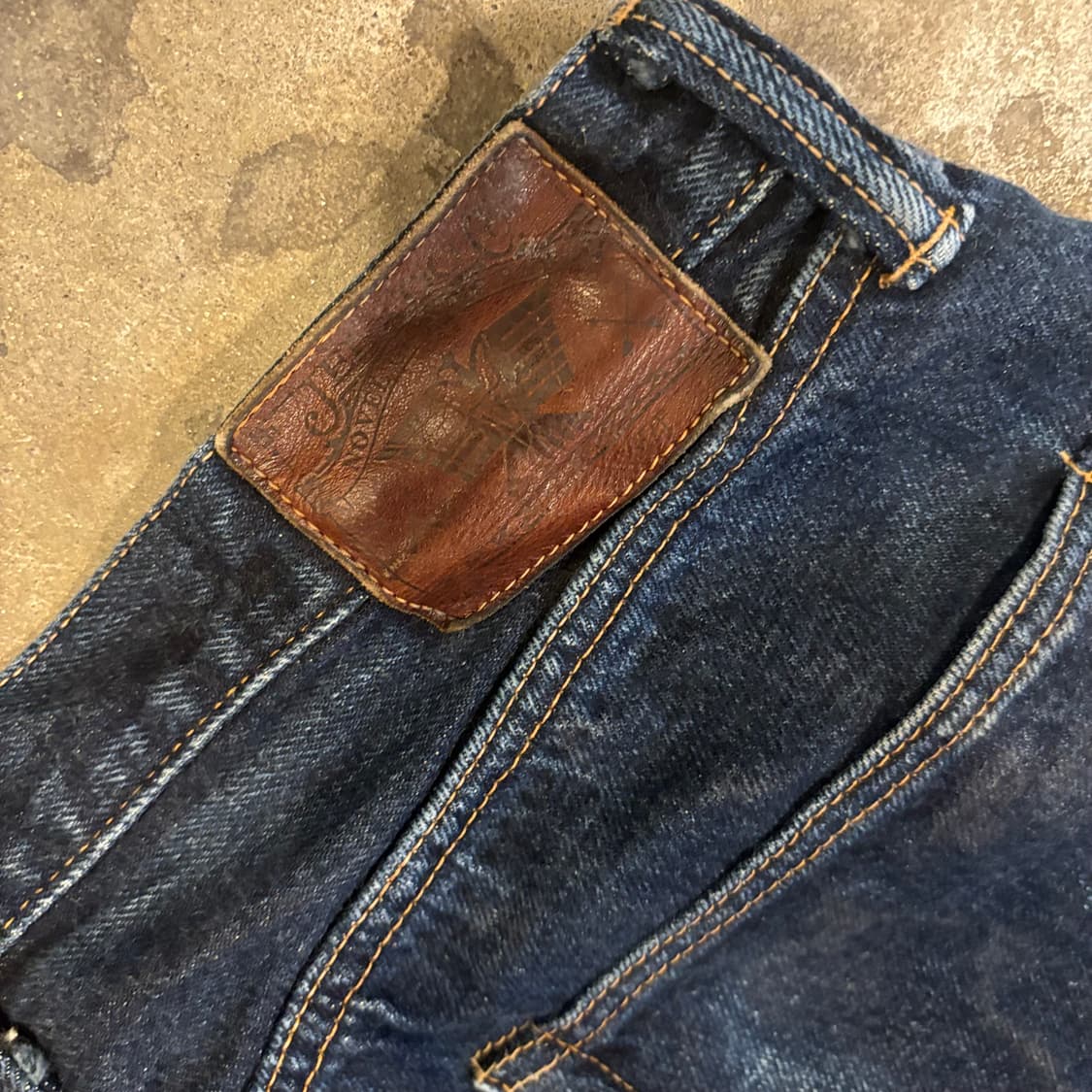 일본 제라도 10주년 노벨 클래식 로우 셀비지 데님 팬츠 zzz 상품이미지9