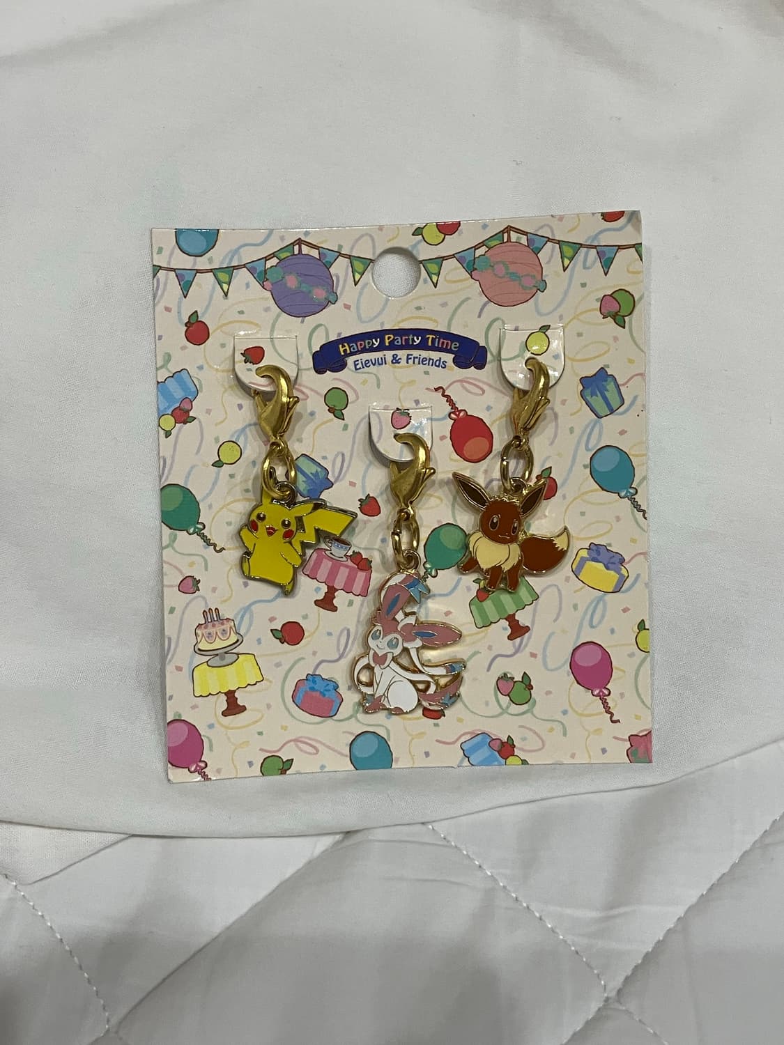 포켓몬 Happy Party Time 키링 3종 세트 상품이미지2