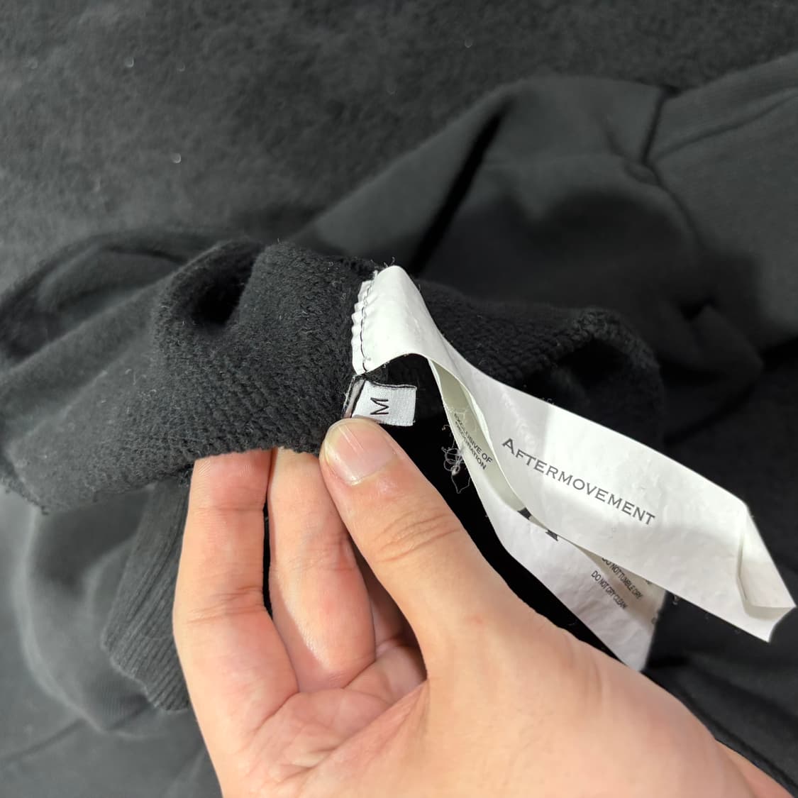 M 애프터무브먼트 블랙 WINNERS FC 후드티 상품이미지4