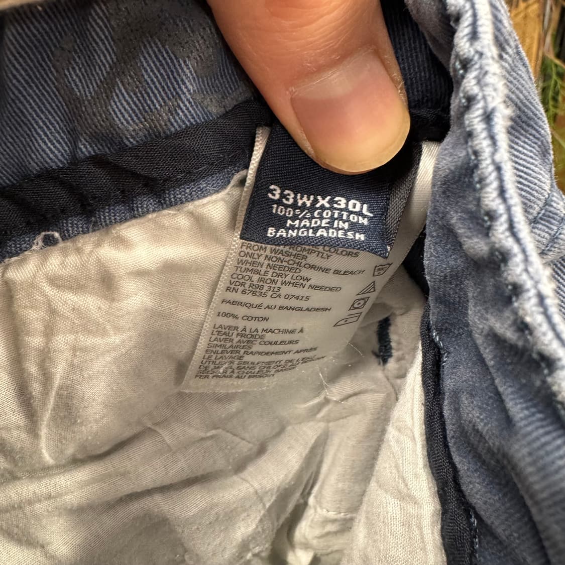 00s 노티카 코튼 카고 팬츠 사이드 포켓 포인트 상품이미지6