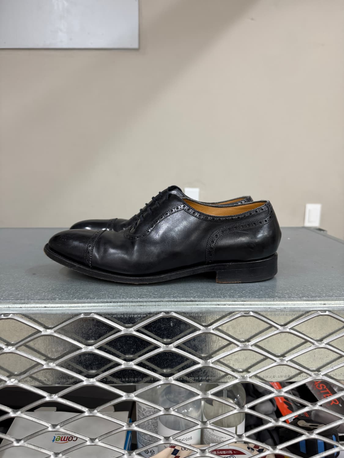 존롭 윙팁 더비 블랙 7.5 상품이미지1