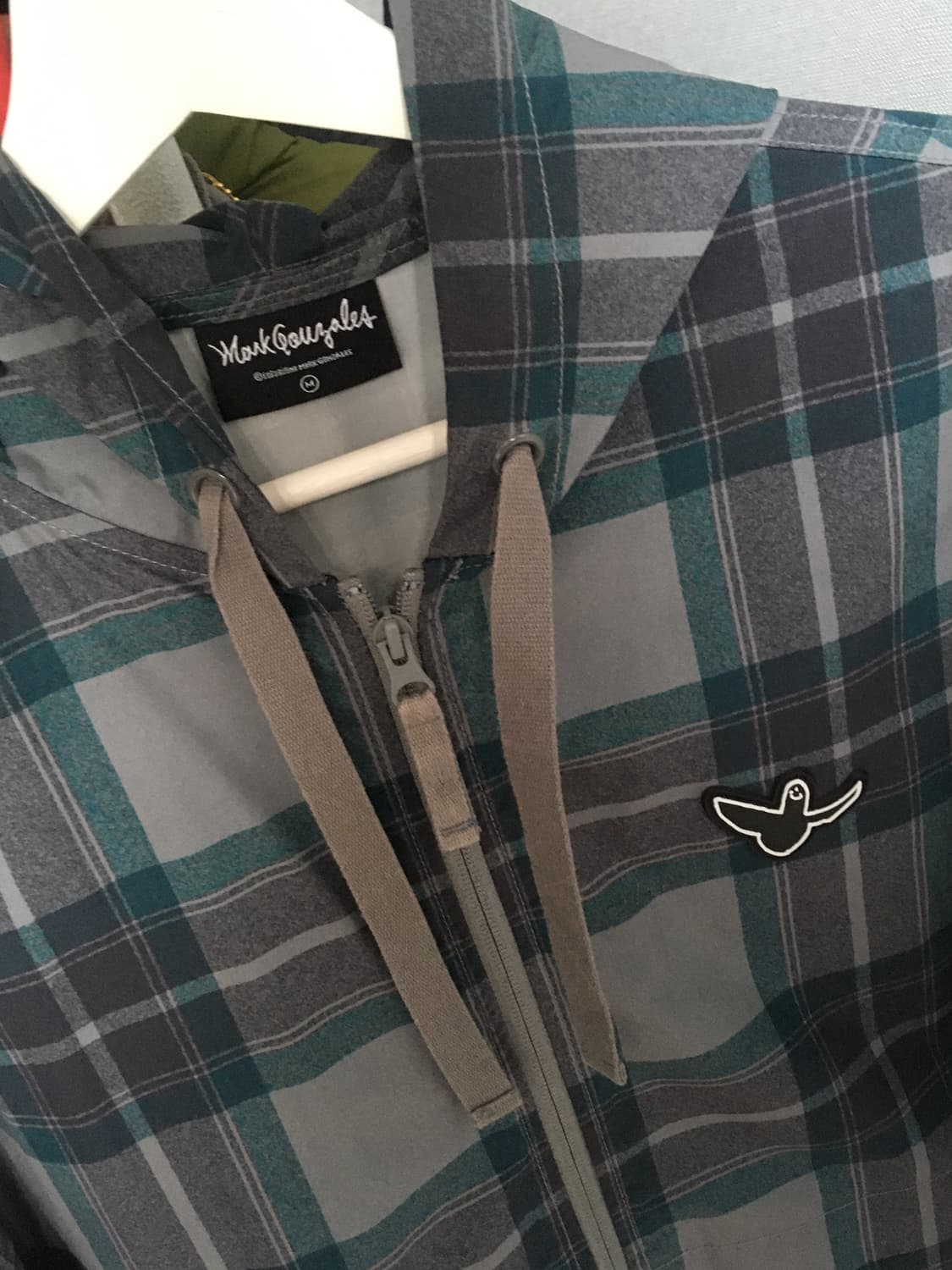 와릿이즌 마크곤잘레스 체크 바람막이 상품이미지1