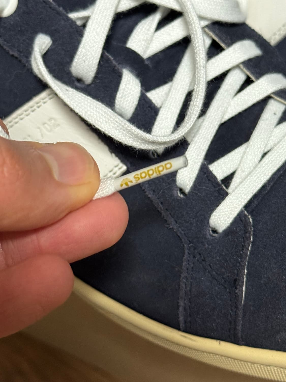 Saint Laurent 다크 블루 스웨이드 스니커즈 260 41 상품이미지7