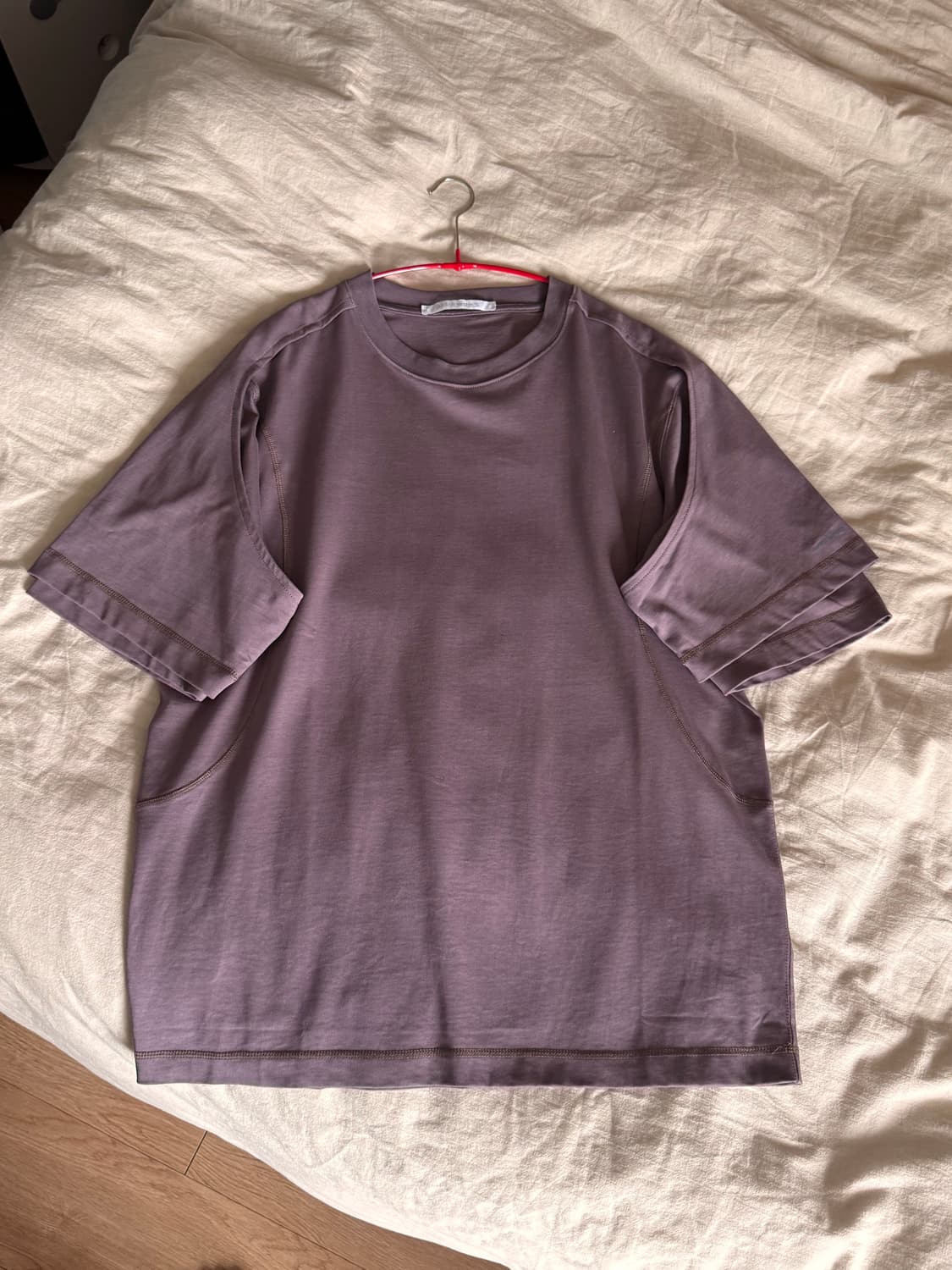 (새상품) AFFXWRKS Dual Sleeve T-shirt 퍼플 L 상품이미지6