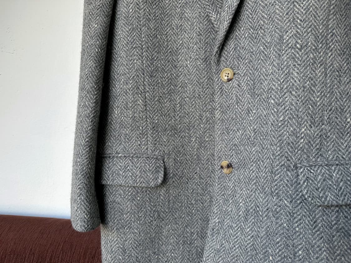 Wool tweed 2B over jacket 상품이미지8