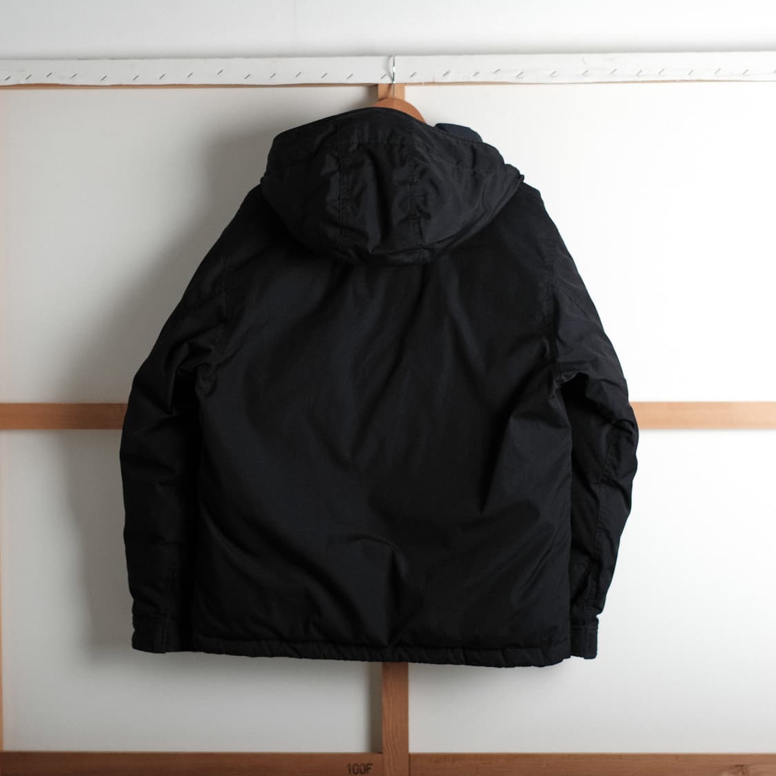 노스페이스 퍼플라벨 마운틴 숏 다운 자켓 블랙 XL사이즈 상품이미지8