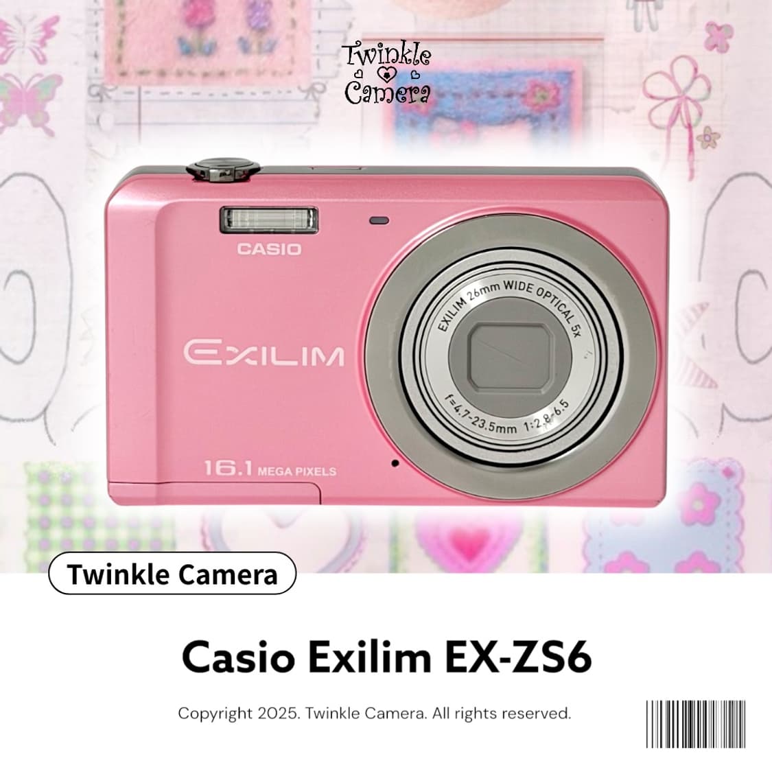 (희귀✨) Casio Exilim 카시오 엑슬림 ZS6 상품이미지1