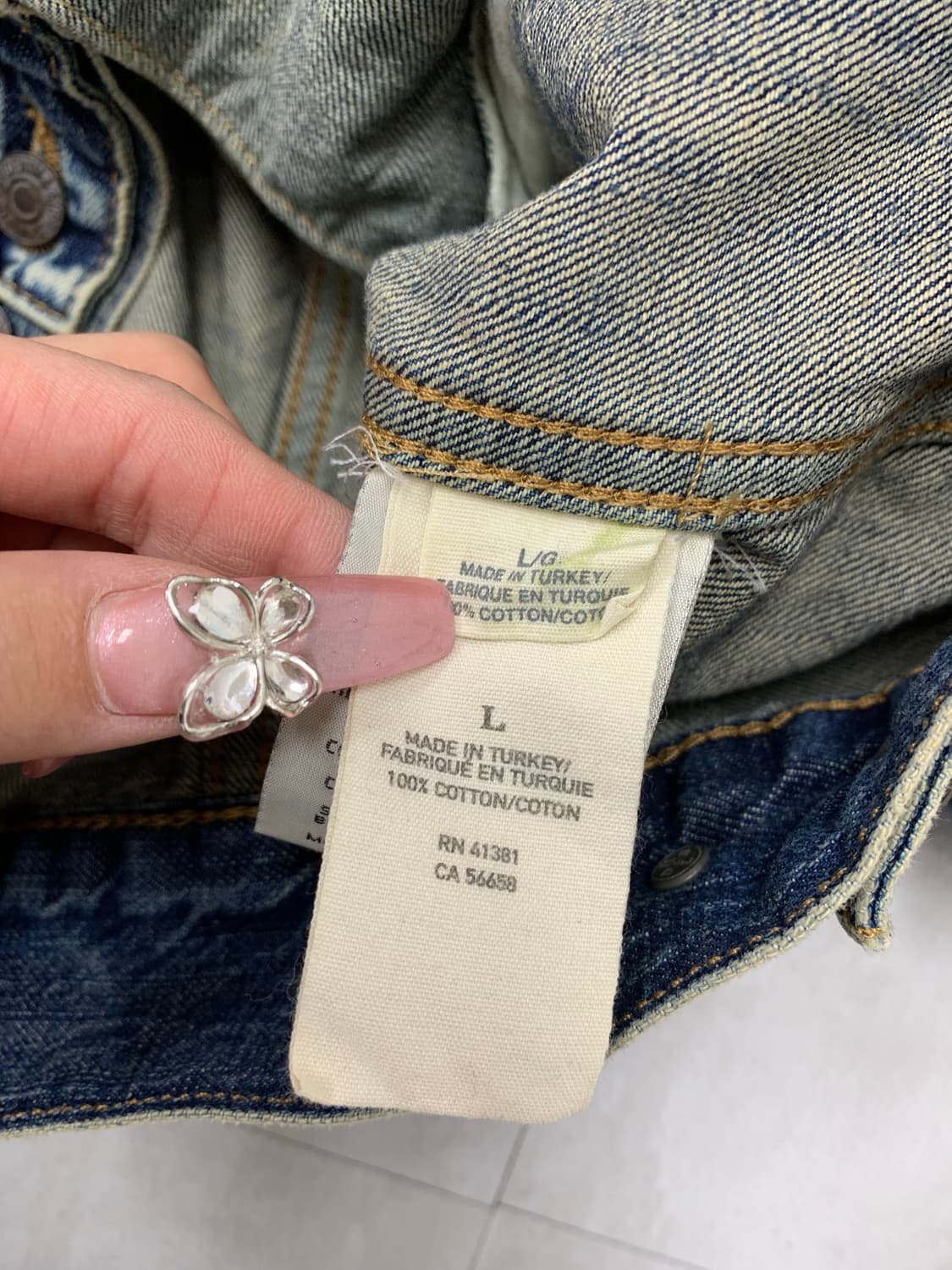 데님 앤서플라이 데님 자켓 상품이미지6