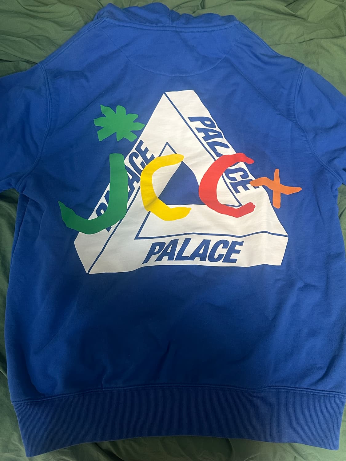 팔라스 까스텔바작 jcdc 블루 트라이퍼그 후드티 상품이미지4