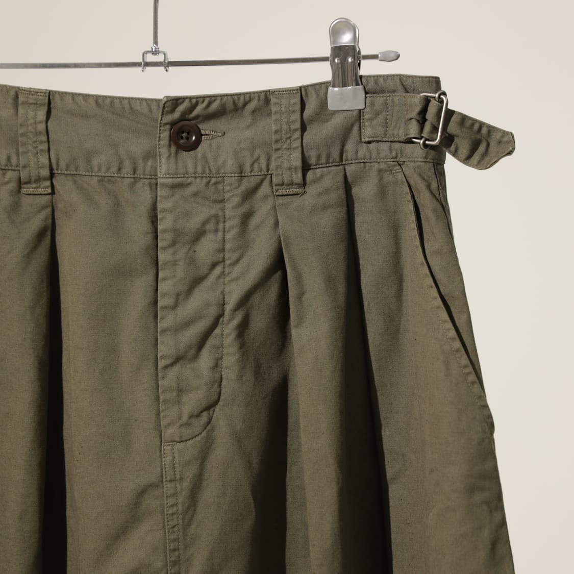 마가렛호웰 MHL 투턱 코튼 스커트 상품이미지1