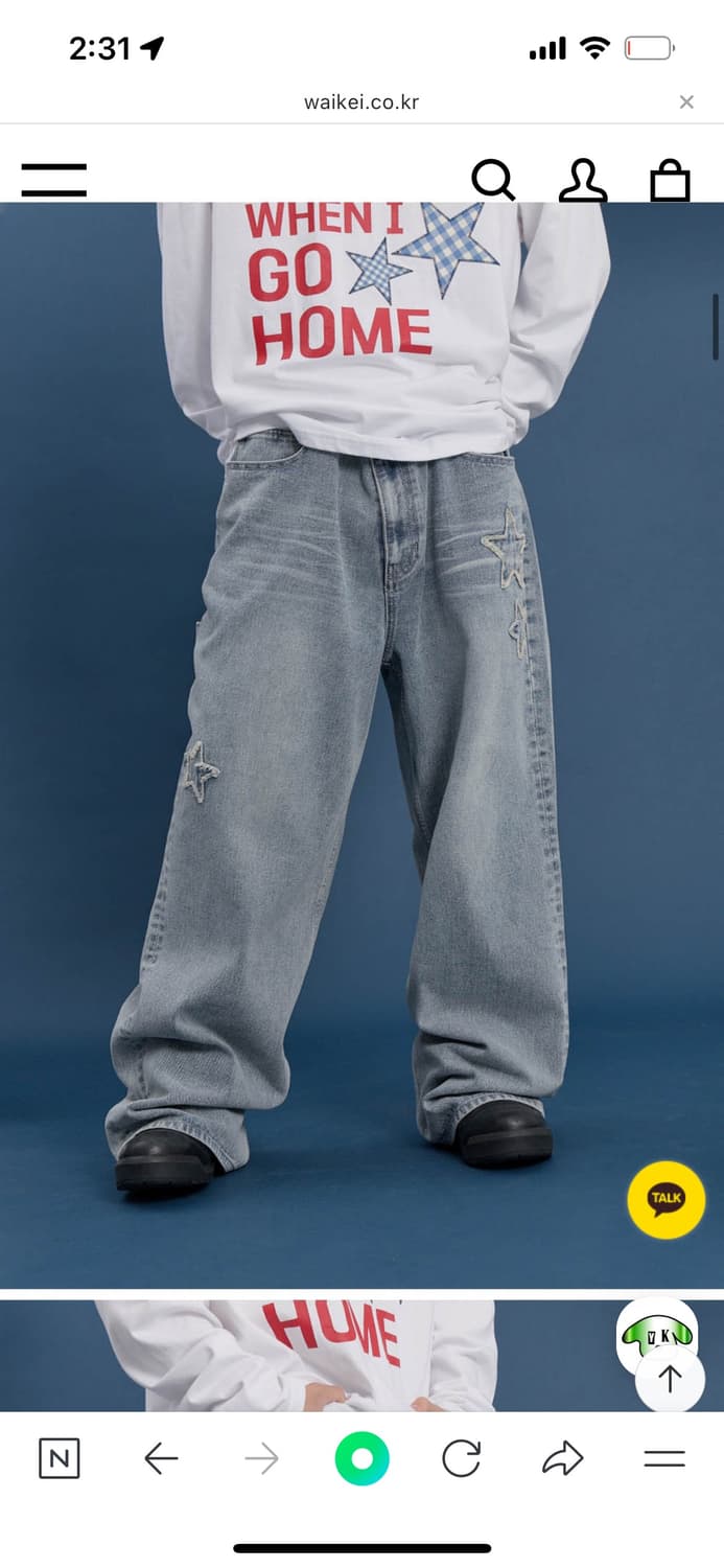 와이케이 연청 중청 데님 상품이미지1