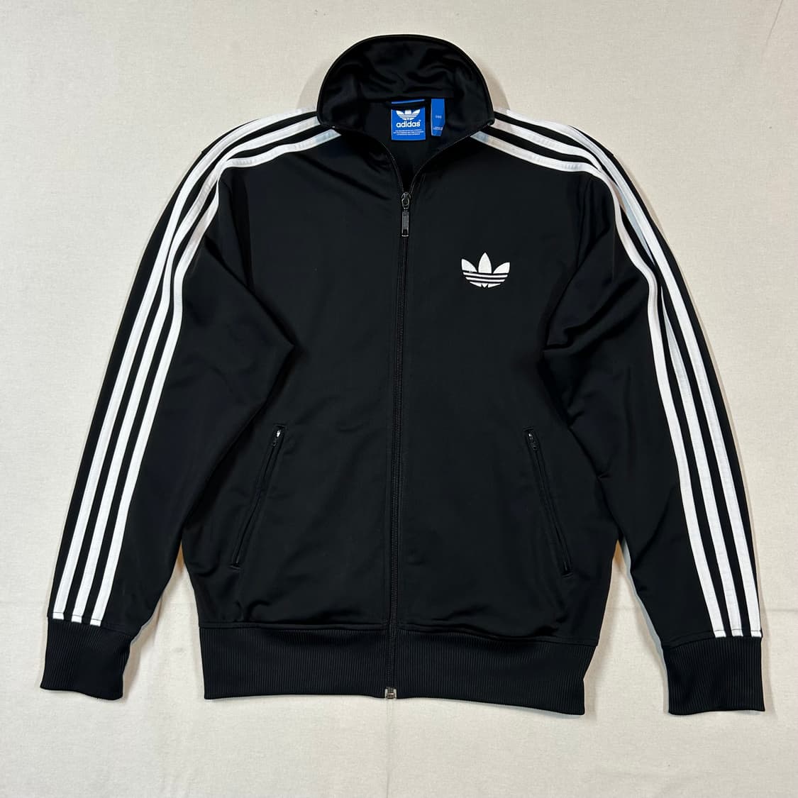 95) 아디다스 파이어버드 삼선 져지 트랙탑 집업 블랙 A12 상품이미지1