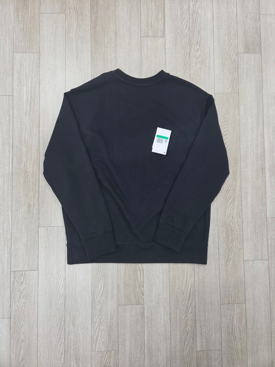 (1회착)나이키 nsw클럽 맨투맨 블랙 XL, 105 bv2667-010 상품이미지8