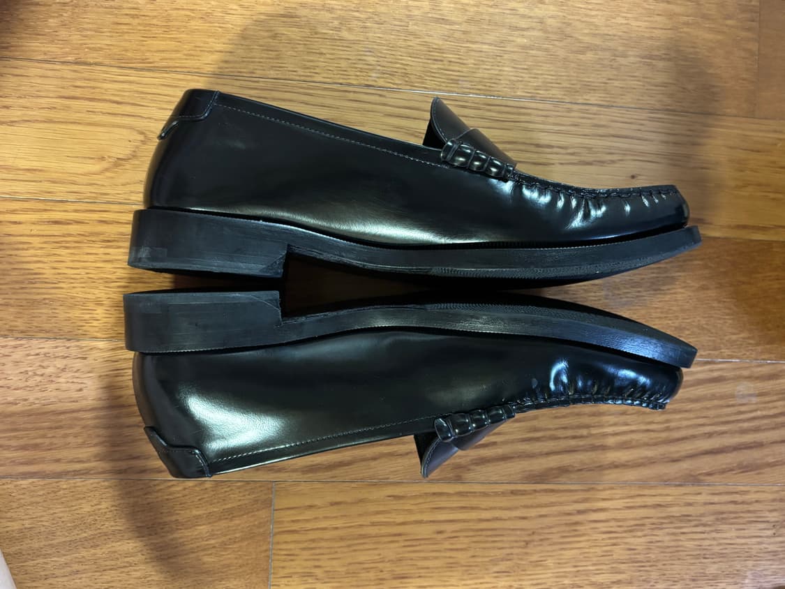 생로랑 블랙 페니 로퍼 판매 상품이미지4