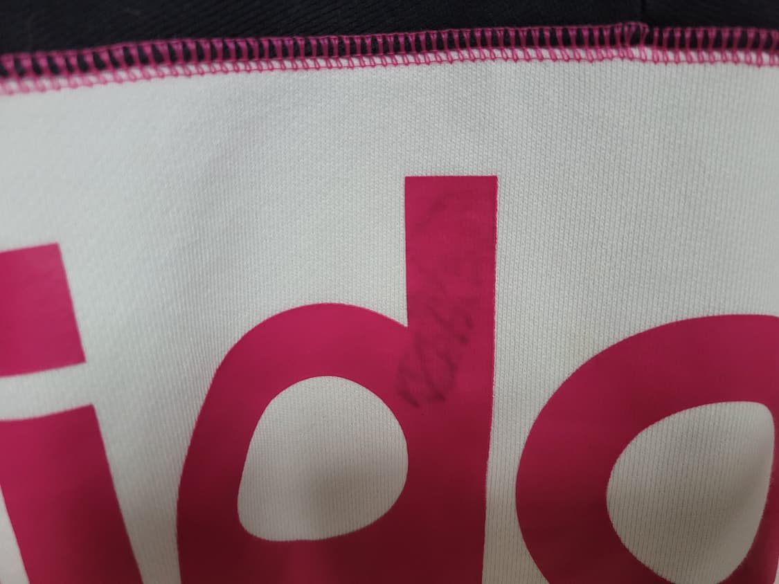 S 95사이즈 아디다스 빅로고 오버핏 맨투맨 상품이미지3