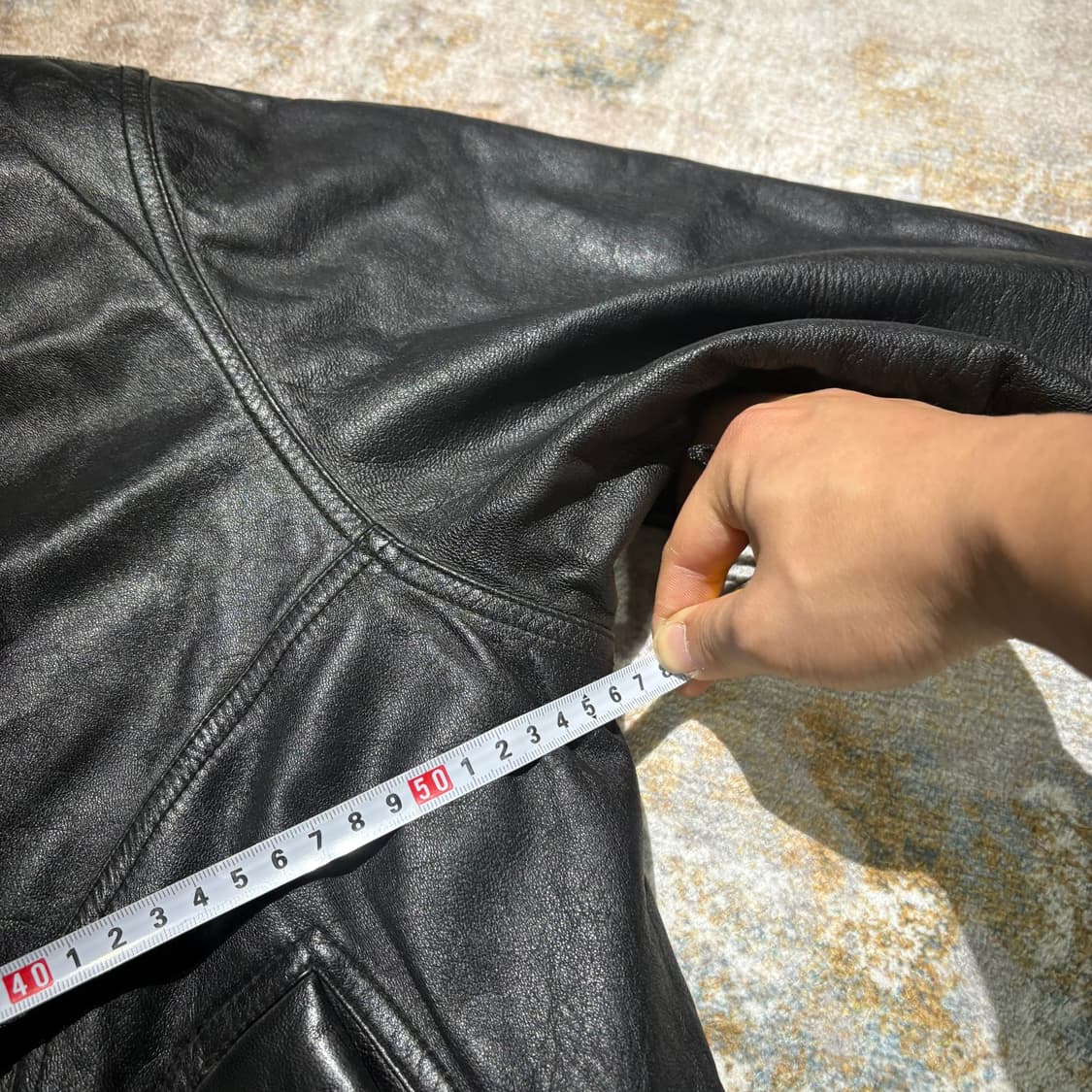 빈티지A-1 양가죽 리얼레더자켓 상품이미지8