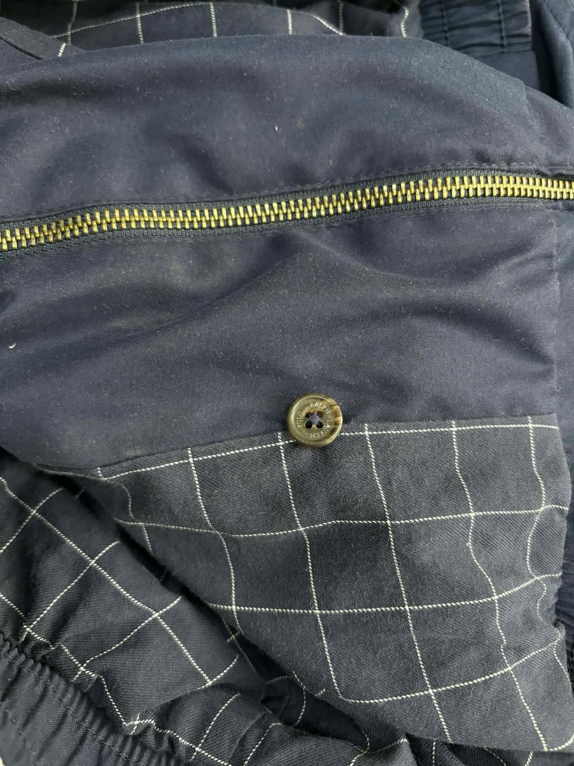 [S] 폴로 랄프로렌 네이비 폴리쉘 바이스윙 자켓 상품이미지5