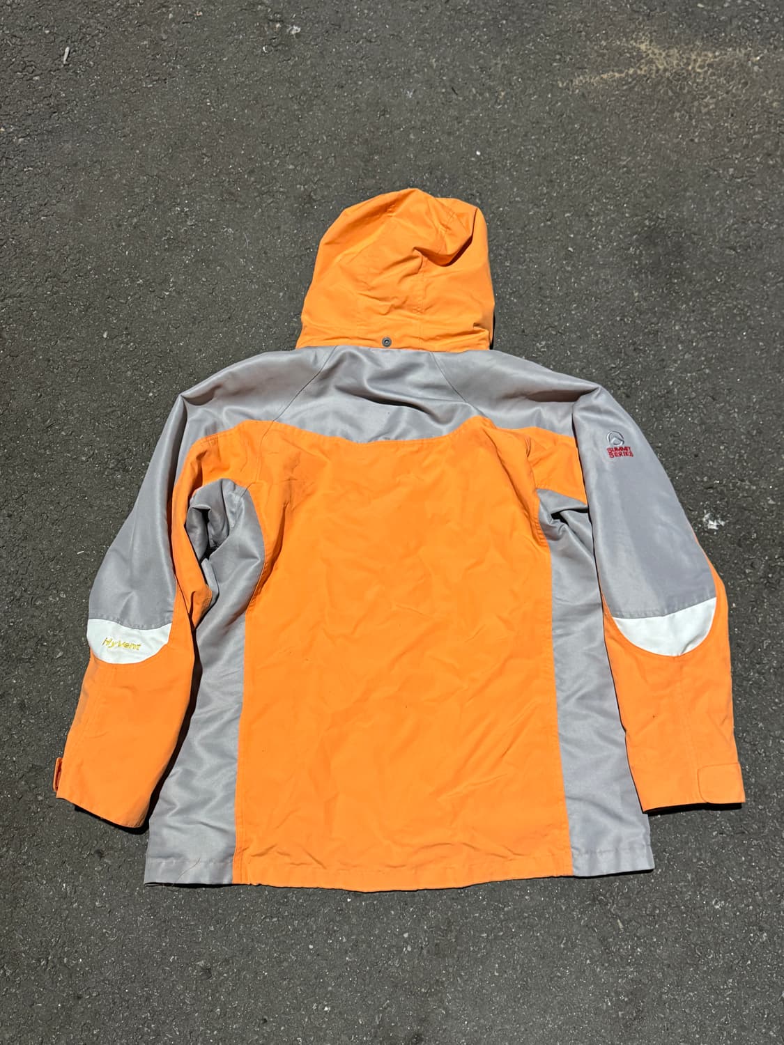 노스페이스 주황 바람막이 상품이미지2