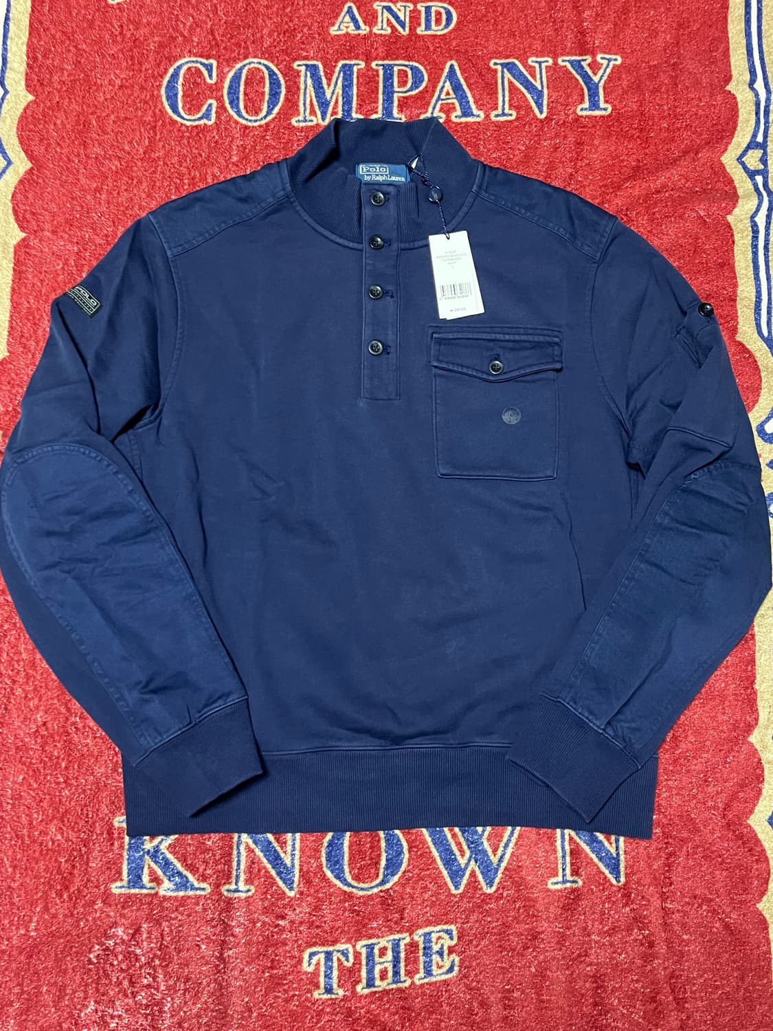 폴로 플리스 루프백 유틸리티 스웨트셔츠 상품이미지1