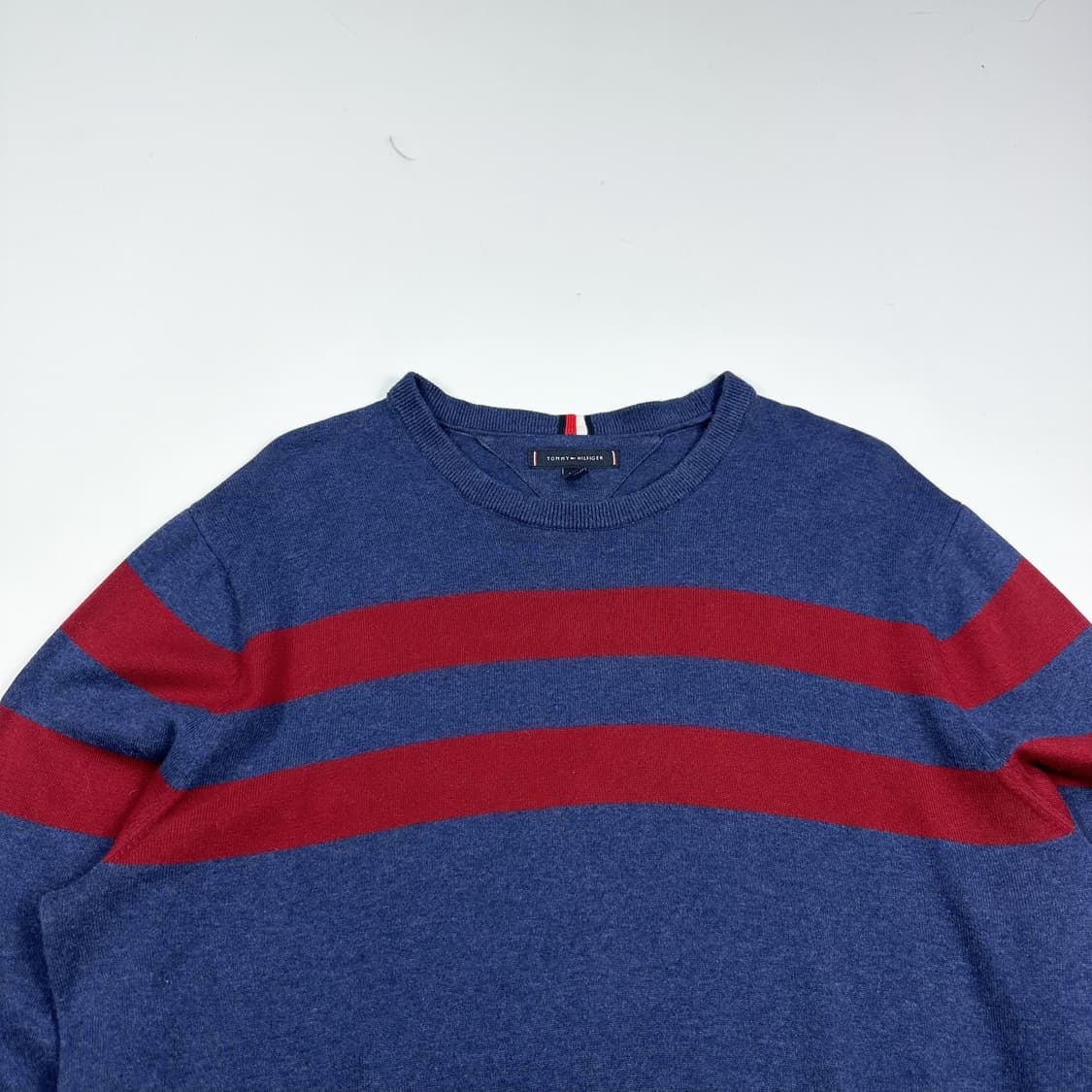 타미힐피거 플래그 스트라이프 니트 (XL) 상품이미지1