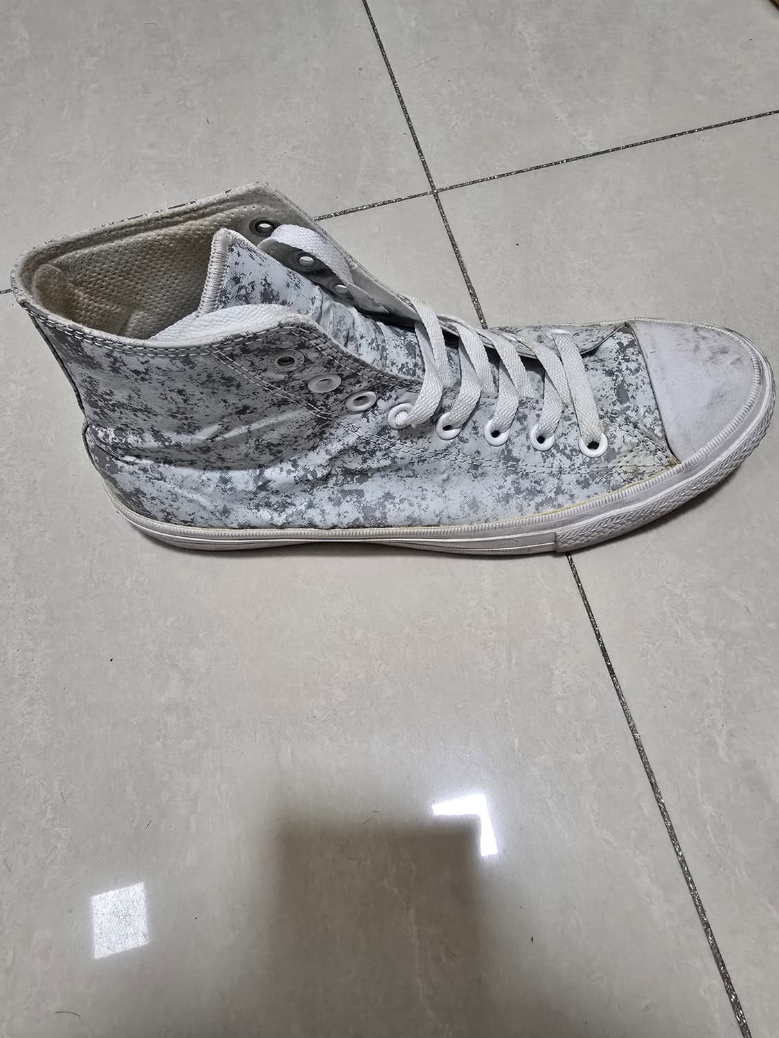 컨버스 척테일러 루나론 하이탑 스니커즈 카모 한정판 270mm 상품이미지2