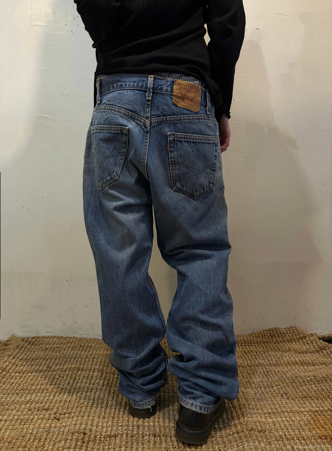 90s🇺🇸 LEVIS 505 U.S.A washing denim je 상품이미지2