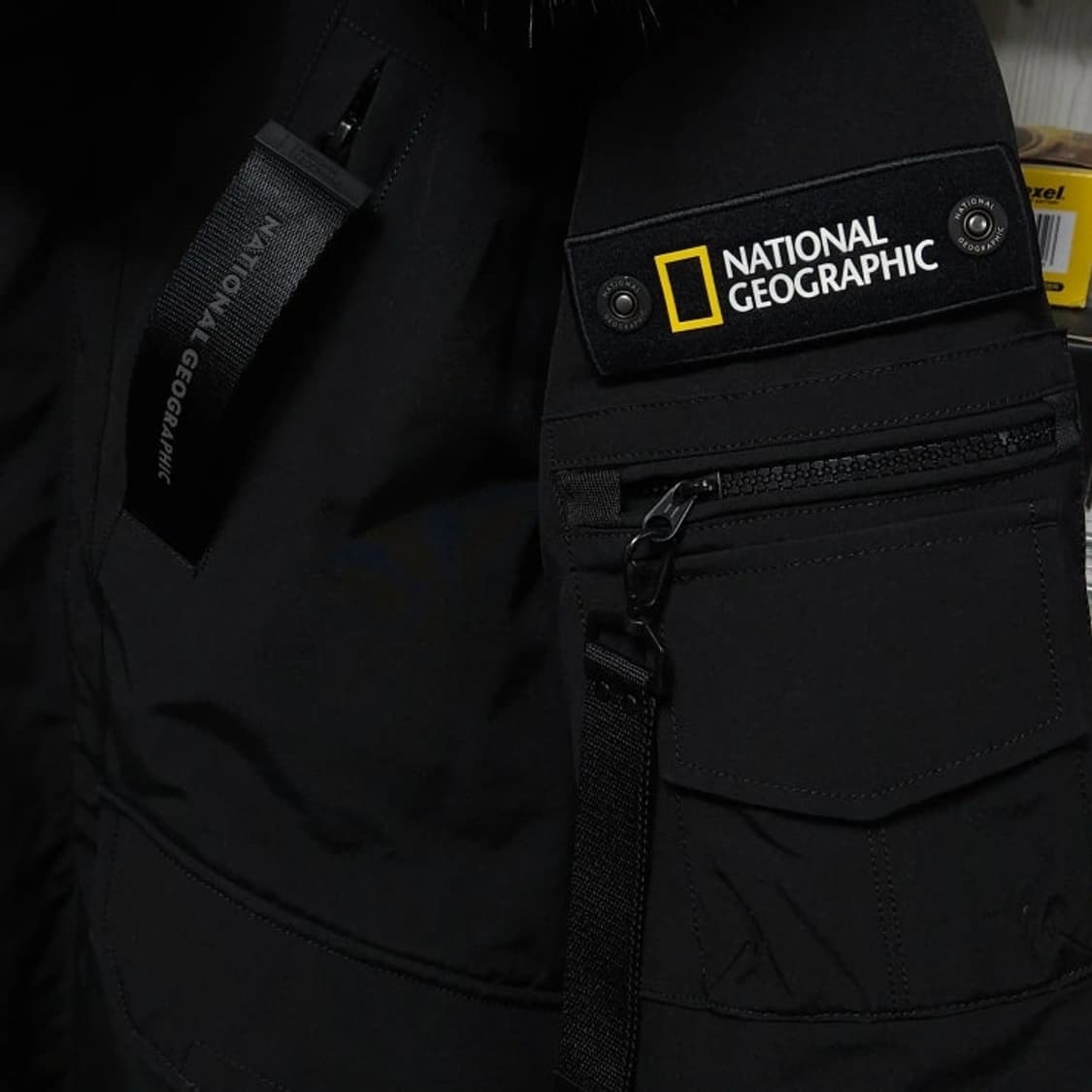 100)내셔널지오그래픽 타루카 덕다운 패딩 블랙 상품이미지3