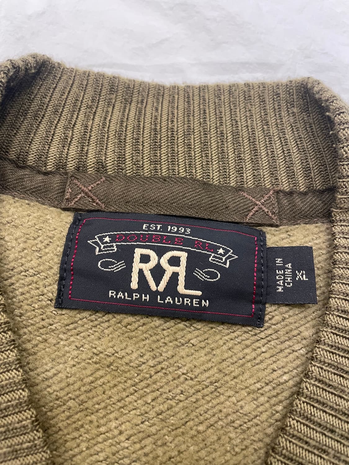RRL 짚업 가디건 XL 상품이미지2