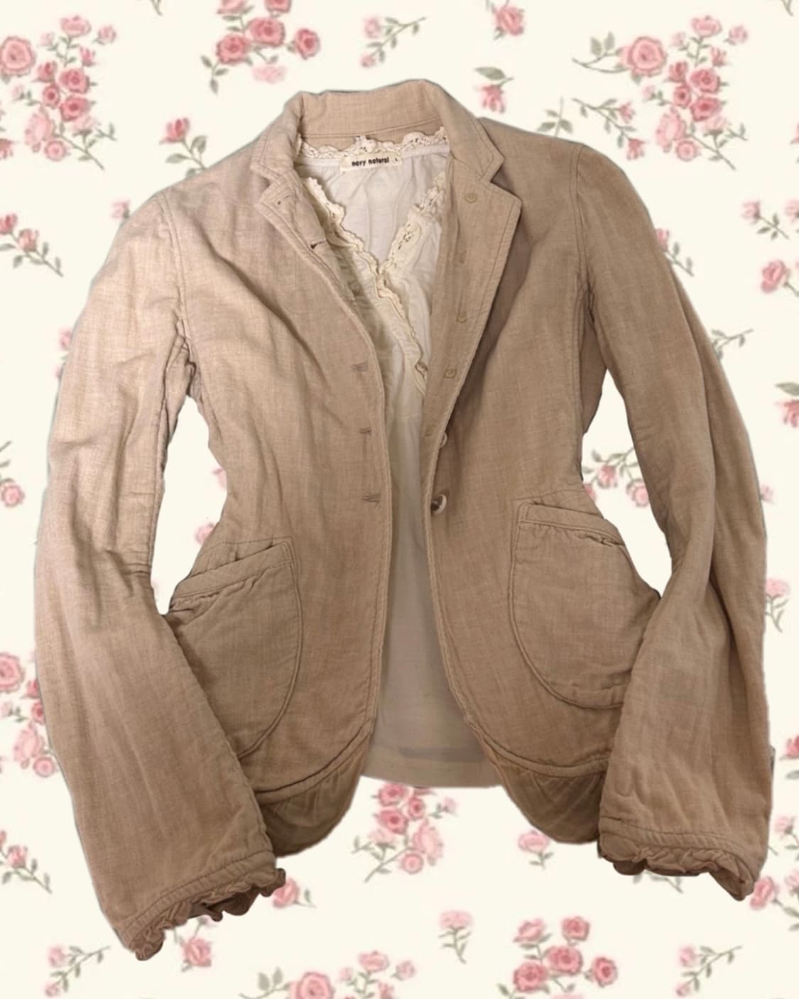 빈티지 모리걸 코디세트 플로럴 상품이미지3