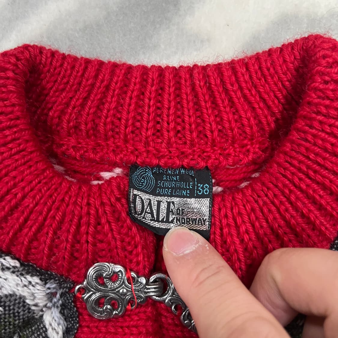 [Dale Of Norway] 데일 오브 노르웨이 은장 노르딕 가디건 상품이미지4