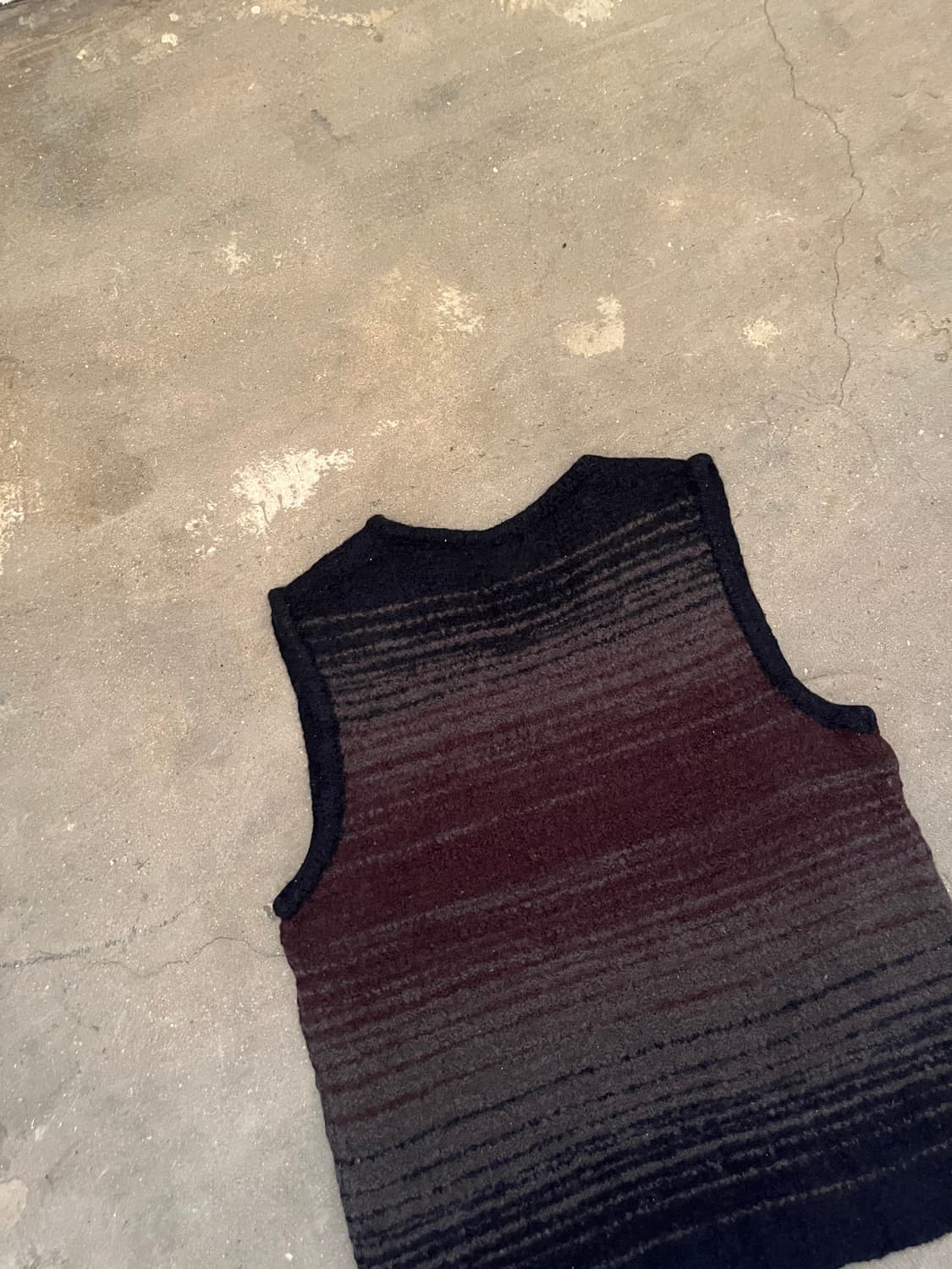 90s Dries Van Noten Achirve 니트 베스트  상품이미지4