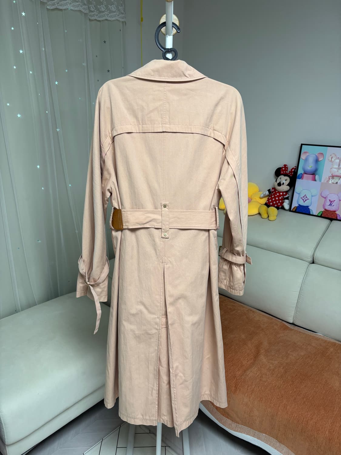 듀엘 롱 트렌치코트 상품이미지3