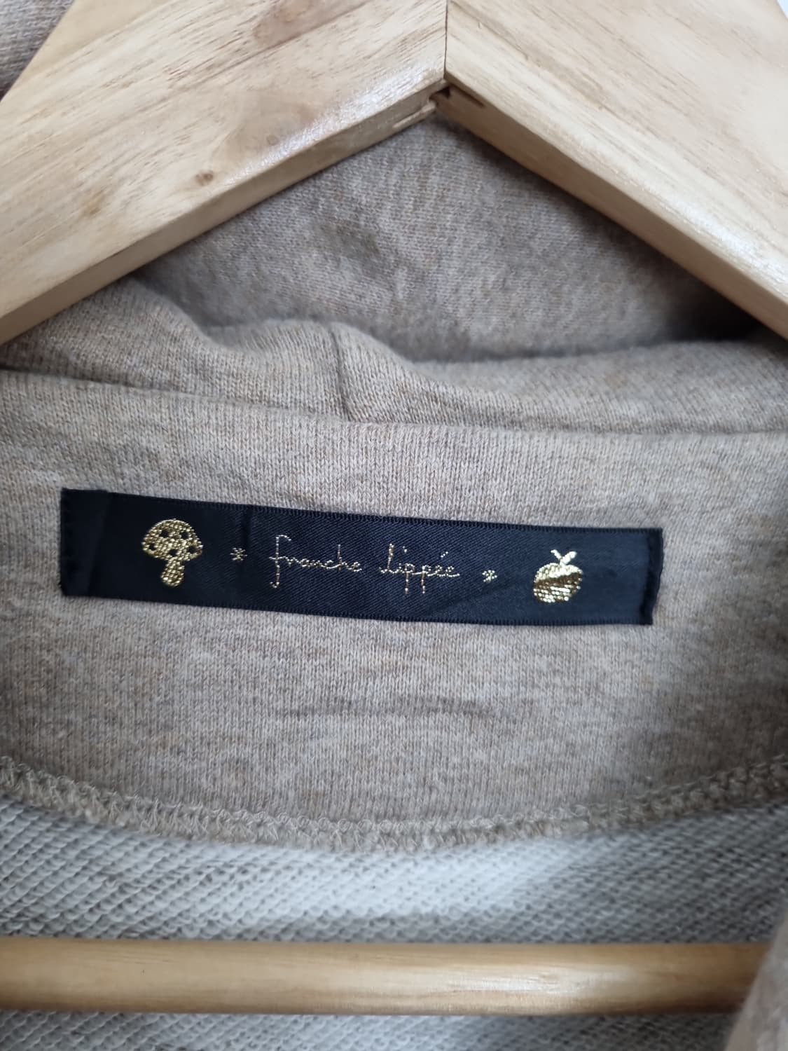 프랑슈립페 레이스 프릴 후드 가디건  상품이미지5