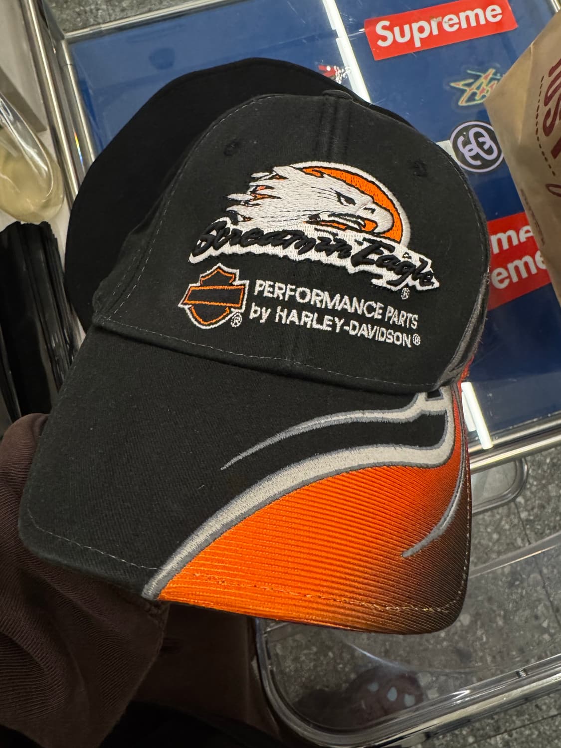 할리데이비슨 스크리밍 이글 빈티지 캡 처분  상품이미지1